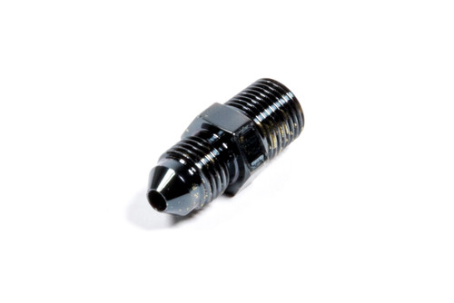 Russell 642443 Fitting, Adapter, Straight, 3 AN Male to 1/8 in. NPT Male, Aluminum, Black Anodized, Each