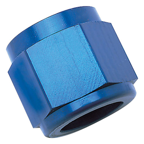 Russell 660590 Fitting, Tube Nut, 10 AN, 5/8 in. Tube, Aluminum, Blue Anodized, Each