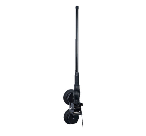 Seasucker SM6174 Antenna Mount, Midland Antenna Mount, Suction Cup Mount, Surface Mount, Plastic, Black, Each
