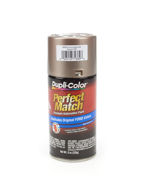 Dupli-Color/Krylon BFM0354 Paint, Perfect Match, Acrylic Lacquer, Arizona Beige, 8 oz Aerosol, Each