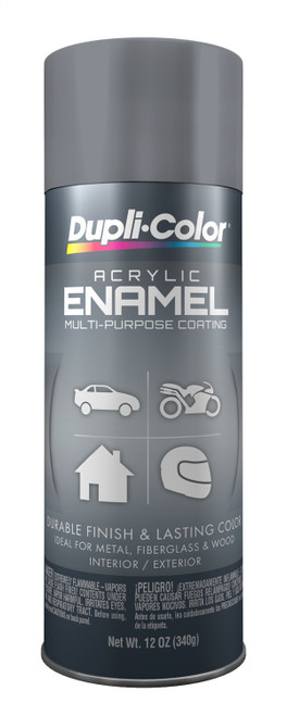 Dupli-Color/Krylon DA1612 Paint, Dupli-Color, Acrylic Enamel, Gloss Machinery Gray, 12 oz Aerosol, Each
