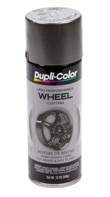 Dupli-Color/Krylon HWP102 Paint, Dupli-Color High Performance Wheel Coating, Acrylic Enamel, Gloss Graphite, 12 oz Aerosol, Each