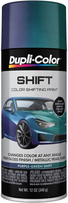 Dupli-Color/Krylon SH500 Paint, Shift, Color-Shifting, Purple / Green, 12 oz Aerosol, Each