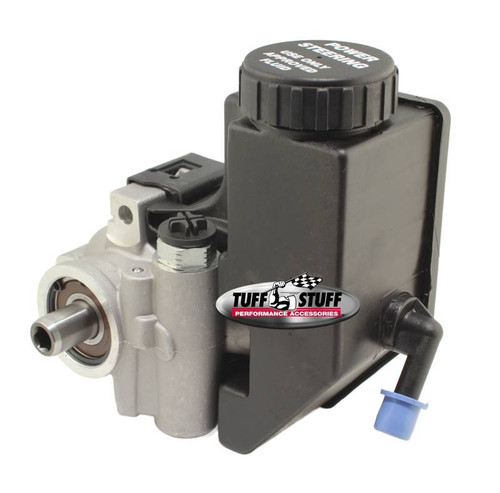 Tuff-Stuff 7890 Power Steering Pump, Type II, 3 gpm, 1200 psi, Aluminum, Natural, Universal, Each