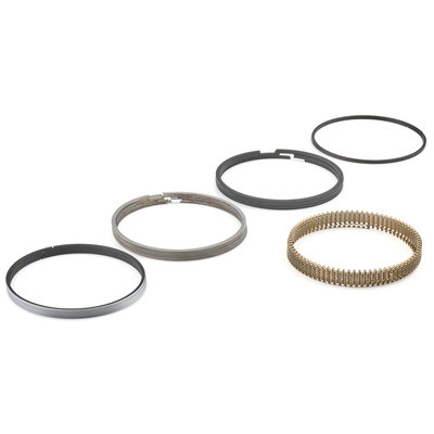 Total Seal CS9010 15 Piston Rings, Classic Steel Advanced Profiling, 4.140 in. Bore, File Fit, 0.043 in. x 0.043 in. x 3.0 mm Thick, Standard Tension, Steel, Chromium Nitride, 8-Cylinder, Kit