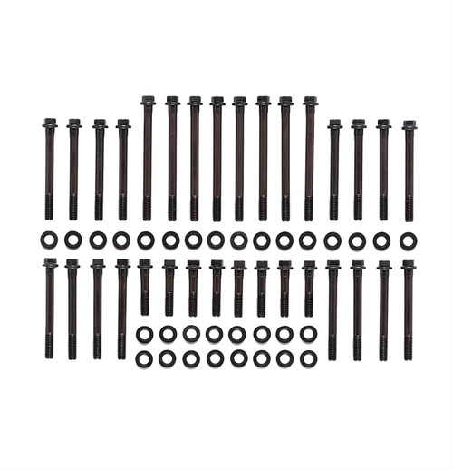 Trick Flow TFS-92002 Big Block Chevy Cylinder Head Bolts, Hex Heads, Chromoly, Black Oxide, Kit