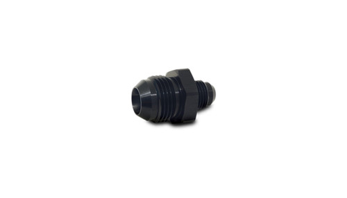 Vibrant Performance 10434 Fitting, Adapter, Straight, 10 AN Male to 8 AN Male, Aluminum, Black Anodized, Each