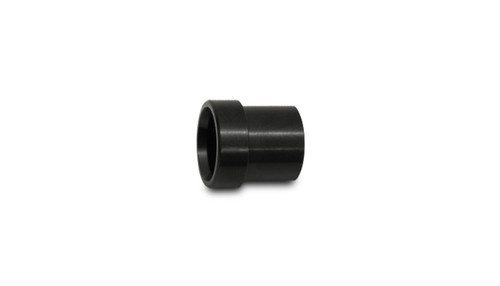 Vibrant Performance 10762 Fitting, Tube Sleeve, 6 AN, 3/8 in. Tube, Aluminum, Black Anodized, Each