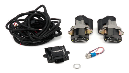 Wilwood 140-15979-BK Brake System, Retrofit, Rear, Electronic Parking Brake, 1 Piston Caliper, Wiring Harness / Controller Included, Aluminum, Black Powder Coat, Universal, Kit