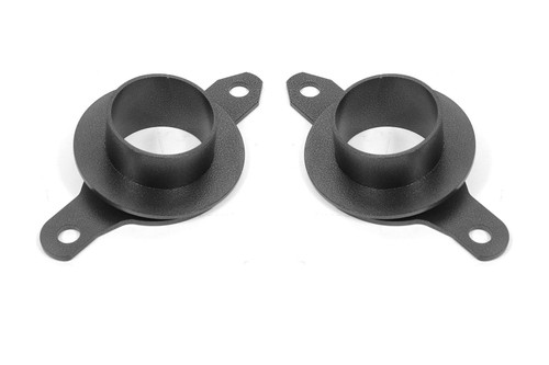 BMR Suspension CSS730H Spring Seat, Upper, Rear, Steel, Black Hammertone Powder Coat, Ford Mustang 1979-2004, Pair