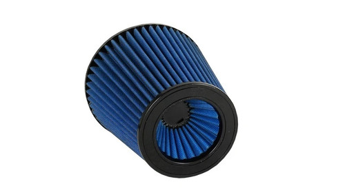 Corsa Performance 5125 Air Filter Element, MaxFlow 5, Clamp-On, Conical, 7.5 in. Base Diameter, 5.5 in. Top Diameter, 8 in. Tall, 4.5 in. Flange, Reusable Cotton, Blue, Universal, Each