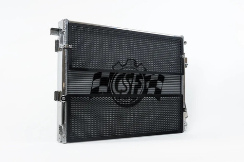CSF Cooling 8215 Heat Exchanger, Intercooler, OEM Inlet/Outlet, Rock Guard Included, Aluminum, Natural, BMW G87 2023-25/G8X 2021-25, Each