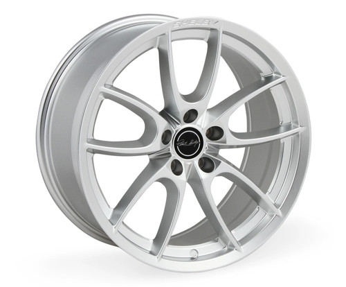 Holley CS5-995534-CP Wheel, CS5, 19 x 9.5 in, 6.540 in. Backspace, 5 x 4.50 in. Bolt Pattern, Aluminum, Chrome Powder Coat, Each
