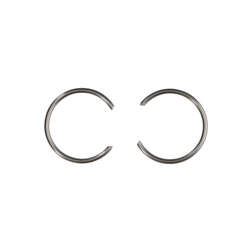 JE Pistons 990-073-MW Wrist Pin Lock, Wire Lock, 0.990 in. Wrist Pin Diameter, 0.073 in. Thick, Steel, Each