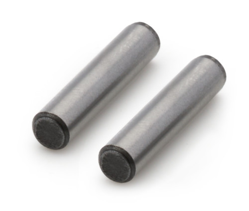 Jones Racing Products DP-2109-A-7/8 Accessory Dowel Pin, 0.875 in. Long, 0.188 in. Diameter, Steel, Natural, Pair