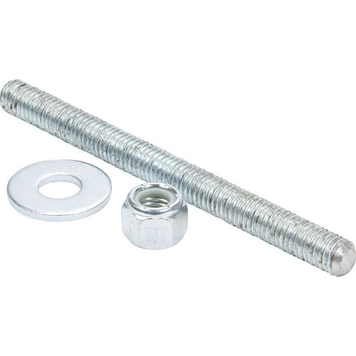 Allstar ALL14190 Ballast Stud and Nut, 1/2 in. Thread, 6 in. Long, Hex, Steel, Zink Each