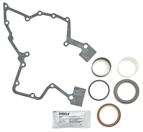 Mahle Original/Clevite JV5076 Timing Cover Gasket, 0.029 in. Thick, Seals/Tools Included, Paper, Dodge Cummins, Kit
