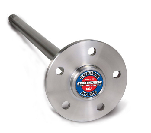 Moser Engineering A2864MUST-D Axle Shaft, 26 in. Long, 28 Spline Carrier, 5 x 4.50 in. Bolt Pattern, Ford 9 in, Ford Mustang 1964-67, Each