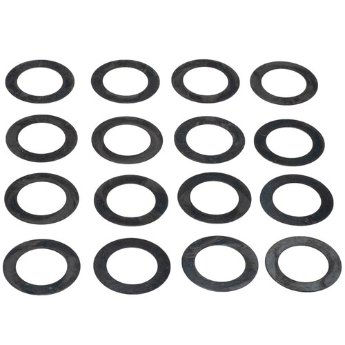 Melling 471060HP Valve Spring Shim, 0.015 in. Thick, 1.246 in. OD, 0.814 in. ID, Steel, Set of 16
