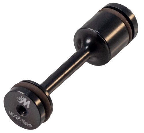 Melling MOGP-100HP Oil Galley Plug, O-Ring, Press-In, Aluminum, Black Anodized, GM LS-Series, Each