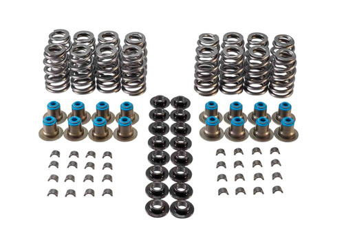 Melling VSK461219 Valve Spring Kit, Beehive, 341 lb/in Spring Rate, 1.102 in. Coil Bind, 1.072 in./1.307 in. OD, Locks/Steel Retainers/Seals, GM LS-Series, Kit
