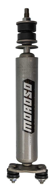 Moroso 26308 Shock, Drag, Monotube, 9.24 in. Compressed/14.34 in. Extended, Adjustable, Steel, Gray Paint, Front, Ford/AMC, Each