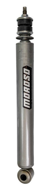 Moroso 26312 Shock, Drag, Monotube, 12.84 in. Compressed/21.69 in. Extended, Adjustable, Steel, Gray Paint, Rear, AMC/Ford/GM, Each