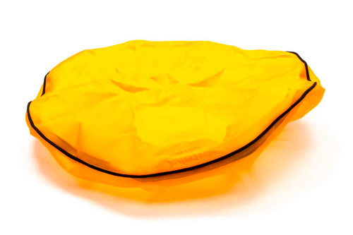 Outerwears 10-1014-05 Air Filter Wrap, Pre Filter, Round, 14 in. Diameter, 4 in. Tall, Top, Outerwears Logo, Polyester, Orange, Each
