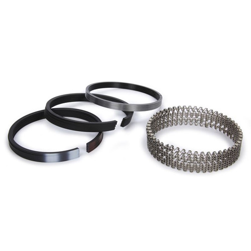 JE Pistons J890F8-4500-5 Piston Ring Set, 8 Cyl. 4.500 in. Bore, 1/16 x 1/16 x 3/16, File Fit