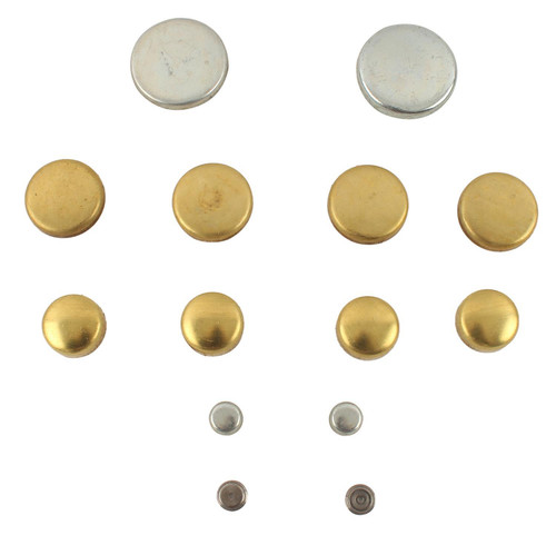 Pioneer PE-137-BR Freeze Plug, Complete Engine, Steel/Brass, Buick V6, Kit