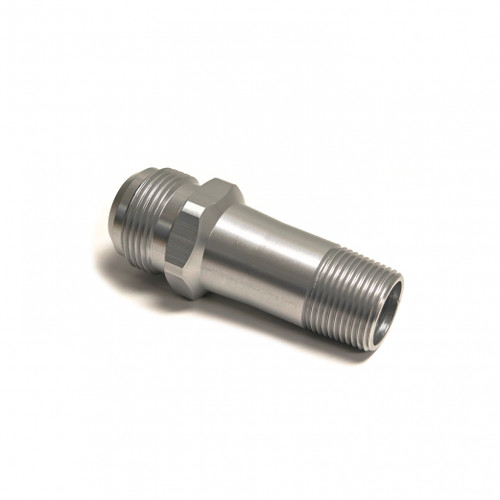 PRW Industries, Inc. 5292093 Fitting, Adapter, Straight, 16 AN Male to 3/4 in. NPT Male, Aluminum, Clear Anodized, Each