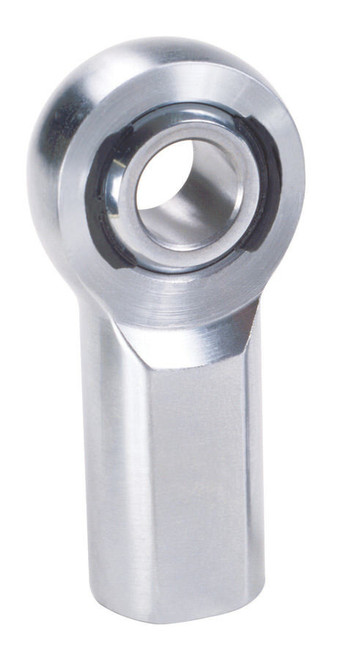 QA1 XFR6 Rod End, XF Series, Spherical, 3/8 in. Bore, 3/8-24 in. Right Hand Female Thread, PTFE Lined, Steel Ball, Chromoly, Zinc Oxide, Each