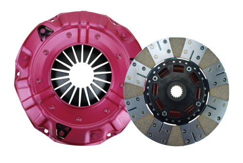 Ram Clutch 98393 Clutch Kit, Powergrip, Single Disc, 11 in. Diameter, 1-3/16 in. x 18 Spline, Sprung Hub, Metallic/Organic, Mopar 1964-88, Kit