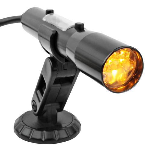 Speedhut Gauges A-156 Shift Light, SST, 0.83 in. Diameter, Yellow LED, Black Case, Each