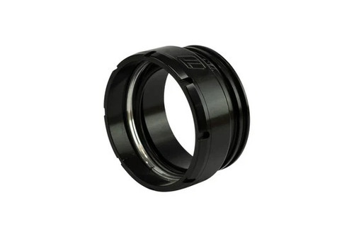 Turbosmart USA TS-199-3029 Turbo Adapter Elbow, LockSleeve, Straight, 2.5 in. Compressor Outlet to 2.5 in. Vibrant HD Clamp, Aluminum, Black Anodized, Each