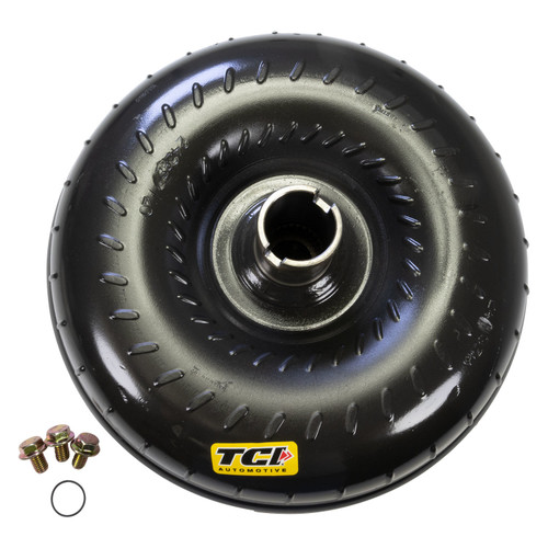 TCI 241938 Torque Converter, Off-Road, 10 in. Diameter, 1800-2400 RPM Stall, Lock Up, 4L60, Each