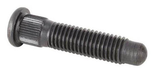 Winters 1755 Wheel Stud, 5/8-11 in. Thread, 3 in. Long, 0.550 in. Knurl, Steel, Black Oxide, Each