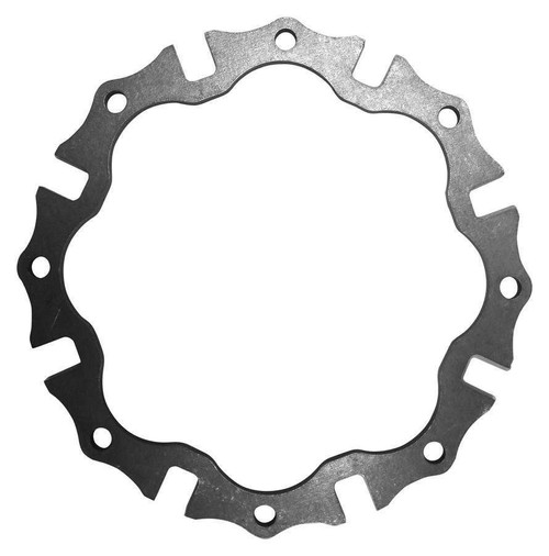 Winters 3708 Brake Rotor Adapter, Wide 5 to 8 x 7.000 in. Rotor Bolt Pattern, Steel, Natural, Each