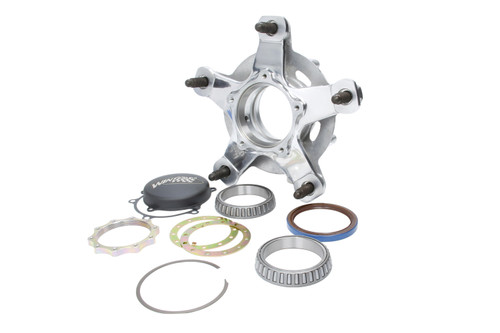 Winters 3750F Wheel Hub, Front, 2-7/8 in. Wide 5, Bearings/Dust Cap/Hardware Included, Wheel Studs, Aluminum, Polished, Each