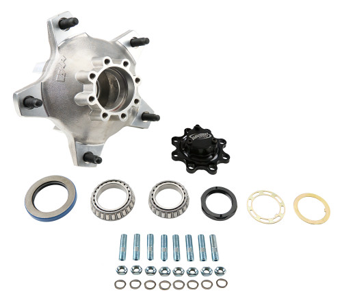 Winters 3754 Wheel Hub, Rear, Wide 5, Bearings/Seal/Wheel Studs Included, Aluminum, Natural, Each