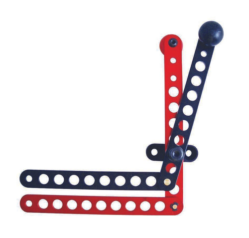 Winters 60115L Shifter, Manual, Forward/Reverse Levers, Linkage Included, Aluminum, Black/Red Anodized, Winters Falcon Transmission, Kit