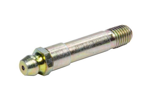 Winters 62816 Grease Fitting, Zerk, Straight, Long, 1/4-28 in. Thread, Steel, Cadmium, Each