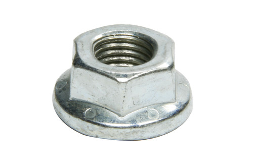 Winters 7177 Nut, Locking, 7/16-20 in. Thread, Hex Head, Mechanical, Smooth Flange, Steel, Zinc Oxide, Winters Drive Flange Studs/Side Bell Thru Bolts, Each