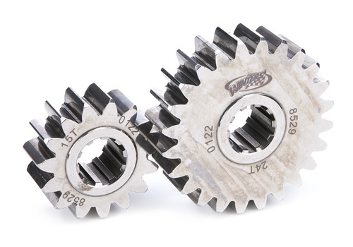 Winters 8529 Quick Change Gear Set, 8500 Series, Set 29, 10 Spline, 4.12 Ratios 6.59/2.58, 4.86 Ratios 7.77/3.04, Steel, Polished, Each