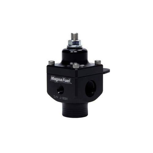 MagnaFuel MP-9833-B-BLK Carbureted Fuel Pressure Regulator, Boost/Vacuum Reference