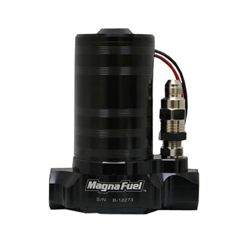 MagnaFuel MP-4401-BLK ProStar 500 Fuel Pump, Single -12 AN Inlet/Outlet, 25-36psi, Black