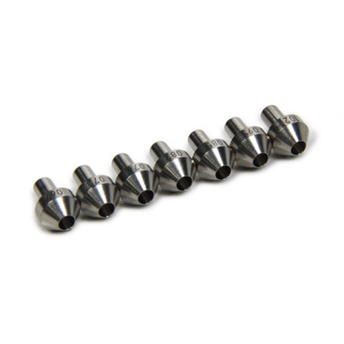 NOS 13731NOS Stainless Steel Big Shot Nitrous Flare Jet Pack, Set of 7