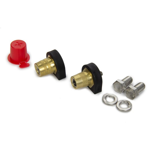 Odyssey 3217-0006 Battery Terminal Kit, Brass, Post, Fits 2-Gauge Cables