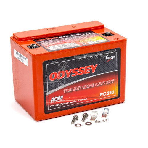 Odyssey PC310 Extreme Series, 12V, 155 Cranking Amps, AGM, Threaded Top Terminals, Each