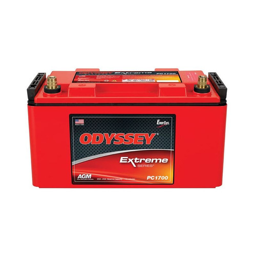 Odyssey PC1700MJT 12V Battery, AGM, Deep Cycle/Starting, 810 Cold Cranking Amps, Top Post